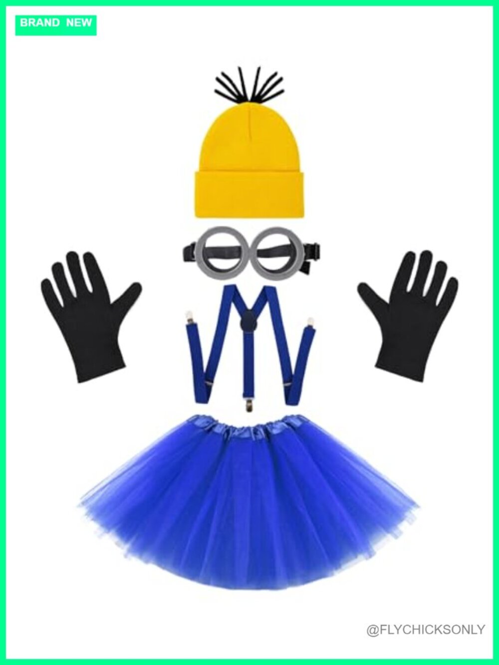 Halloween Costume Accessory Set for Women - Cosplay Accessories with Hat